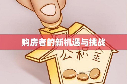 和美购房者的新机遇与挑战